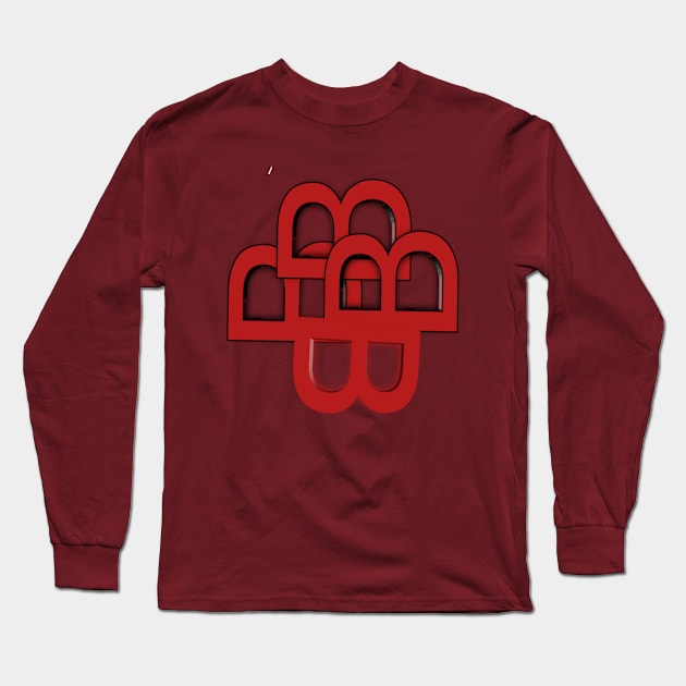 Unique design Long Sleeve T-Shirt by Chiranjit dey 